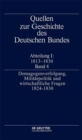 Image for Demagogenverfolgung, Militarpolitik und wirtschaftliche Fragen 1824-1830
