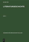 Image for Literaturgeschichte