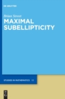 Image for Maximal Subellipticity