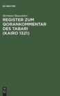Image for Register zum Qorankommentar des Tabari (Kairo 1321)