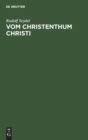 Image for Vom Christenthum Christi