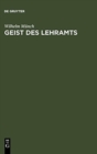 Image for Geist des Lehramts