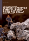 Image for Spectrophotometric determination of nickel and cobalt: methods and reagents