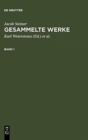 Image for Jacob Steiner: Gesammelte Werke. Band 1