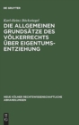 Image for Die allgemeinen Grundsatze des Volkerrechts uber Eigentumsentziehung