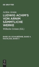 Image for Schaubuhne, Band 4. Nachlass, Band 3