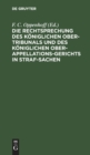 Image for Die Rechtsprechung Des K?niglichen Ober-Tribunals Und Des K?niglichen Ober-Appellations-Gerichts in Straf-Sachen. Band 9
