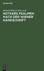 Image for Notkers Psalmen nach der Wiener Handschrift