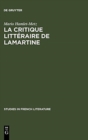 Image for La critique litt?raire de Lamartine