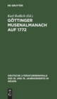 Image for Gottinger Musenalmanach Auf 1772