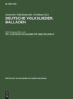 Image for Deutsche Volkslieder. Balladen. Band 3, H?lfte 3