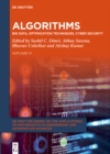 Image for Algorithms: Big Data, Optimization Techniques, Cyber Security