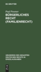 Image for B?rgerliches Recht (Familienrecht)