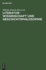 Image for Literaturwissenschaft und Geschichtsphilosophie
