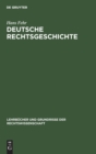 Image for Deutsche Rechtsgeschichte