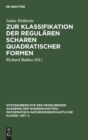 Image for Zur Klassifikation Der Regularen Scharen Quadratischer Formen