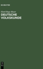 Image for Deutsche Volkskunde