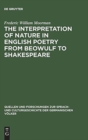 Image for The interpretation of nature in English poetry from Beowulf to Shakespeare