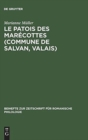 Image for Le patois des Marecottes (Commune de Salvan, Valais)