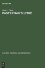 Image for Pasternak&#39;s lyric : A study of sound and imagery