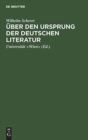 Image for Uber den Ursprung der deutschen Literatur