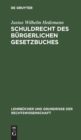 Image for Schuldrecht Des Burgerlichen Gesetzbuches