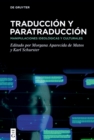 Image for Traduccion y paratraduccion: Manipulaciones ideologicas y culturales