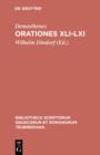 Image for Orationes XLI-LXI: Aus: [Orationes] Demosthenis Orationes, Bd. 3