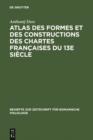 Image for Atlas des formes et des constructions des chartes francaises du 13e siecle : 178