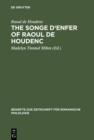 Image for The Songe d&#39;Enfer of Raoul de Houdenc: An Edition Based on All the Extant Manuscripts