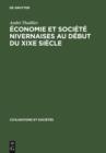 Image for Economie et societe nivernaises au debut du XIXe siecle