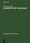 Image for Concepts of dialogue: Considered from the perspective of different disciplines