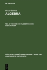 Image for Theorie der algebraischen Gleichungen