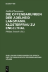Image for Die Offenbarungen der Adelheid Langmann. Klosterfrau zu Engelthal : 26