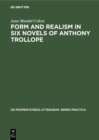 Image for Form and Realism in Six Novels of Anthony Trollope
