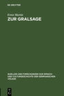 Image for Zur Gralsage: Untersuchungen