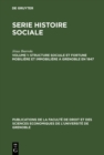 Image for Structure sociale et fortune mobiliere et immobiliere a Grenoble en 1847 : 1