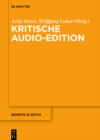 Image for Kritische Audio-Edition