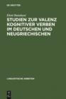 Image for Studien zur Valenz kognitiver Verben im Deutschen und Neugriechischen : 262