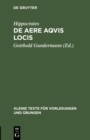 Image for De aere aqvis locis