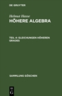 Image for Gleichungen Hoheren Grades