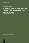 Image for Category formation and the history of religions