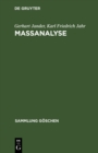 Image for Maanalyse: Theorie und Praxis der klassischen und der elektrochemischen Titrierverfahren