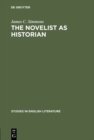 Image for The novelist as historian: Essays on the Victorian historical novel
