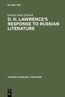 Image for D. H. Lawrence&#39;s response to Russian literature