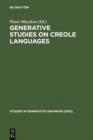 Image for Generative studies on Creole languages
