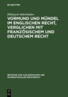 Image for Vormund Und Mundel Im Englischen Recht, Verglichen Mit Franzosischem Und Deutschem Recht