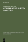 Image for Comparative survey analysis