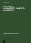 Image for Linguistics in North America, 1