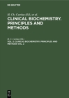 Image for Clinical biochemistry. Principles and methods. Vol. 2